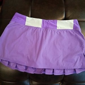 Lululemon tennis skirt. Barely worn